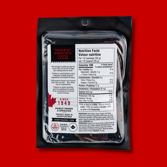 Ghost Pepper 70g beef jerky