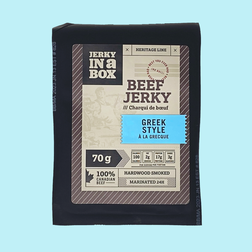 Greek Style 70g beef jerky