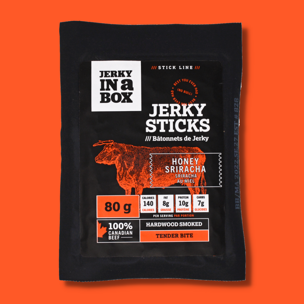 Honey Sriracha Jerky Sticks 80g