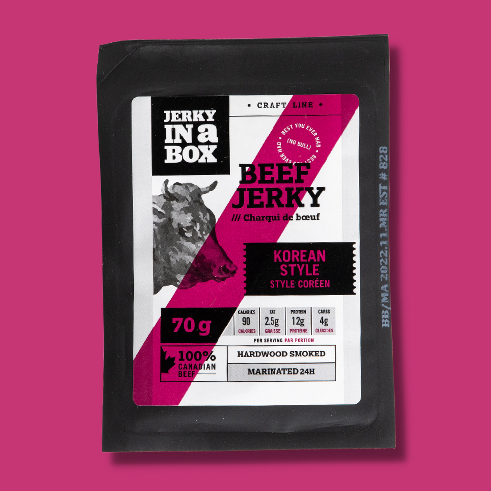 Korean Style  70g beef jerky