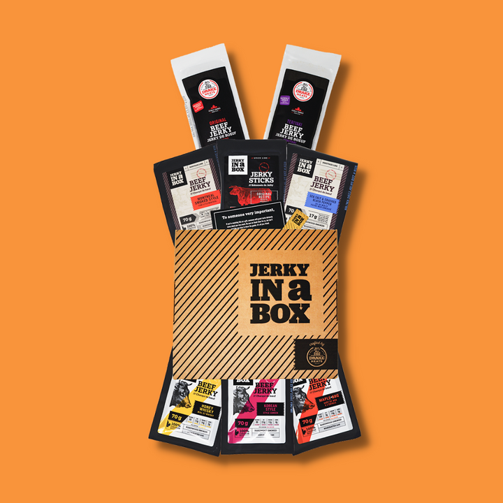 Jerky in a Box Canada's Thickest & Best Tasting Beef Jerky