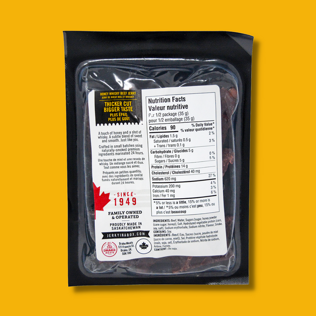 Honey Whisky Beef Jerky