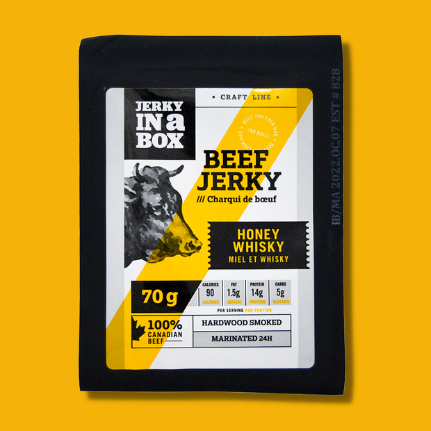 Honey Whisky Beef Jerky