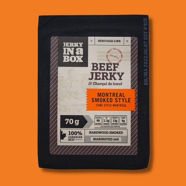Montreal Smoked Style 70g beef jerky